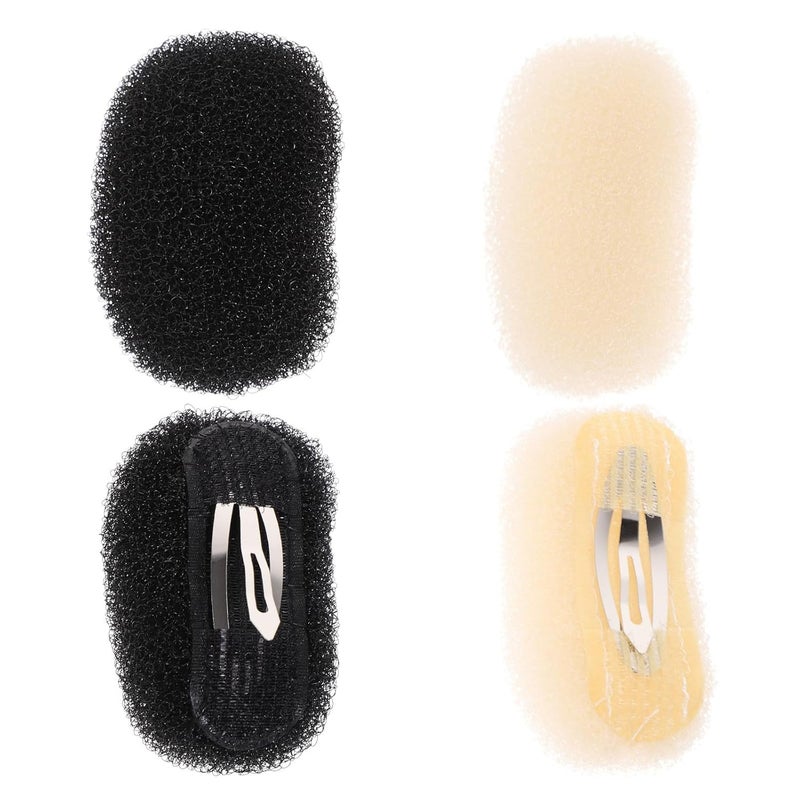 Cabilock 4pcs Hair Padding Clips for Volume and Height Mixed Colors Styling Accessories - Image 1